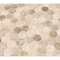 Msi Sandhills Hexagon 11.02 In. X 12.76 In. Glass Mesh-Mounted Mosaic Tile, 15PK ZOR-MD-0129 - alternate 2